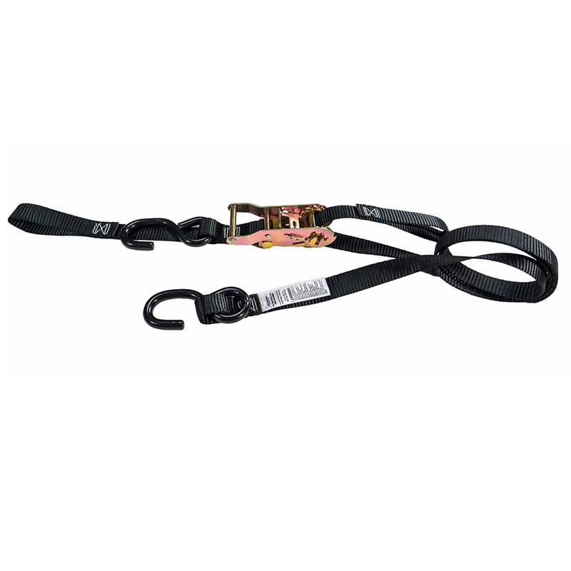 Tali Ratchet Sepeda Motor 1 X 7' Dengan Tali Stang Dan Kait S