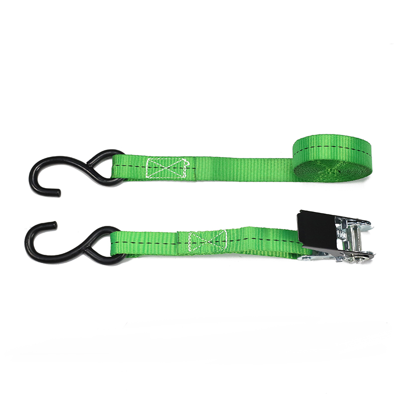1 INCH Doubie J hook Ratchet Straps