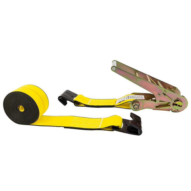 Tali Ratchet Kuning 3 X 30' Dengan Kait Datar