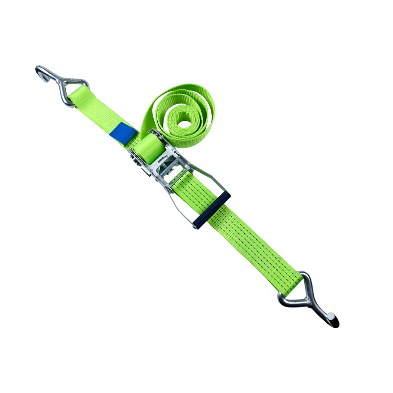 Tali Ratchet Tugas Berat Hijau 5T dengan Kait Single-J