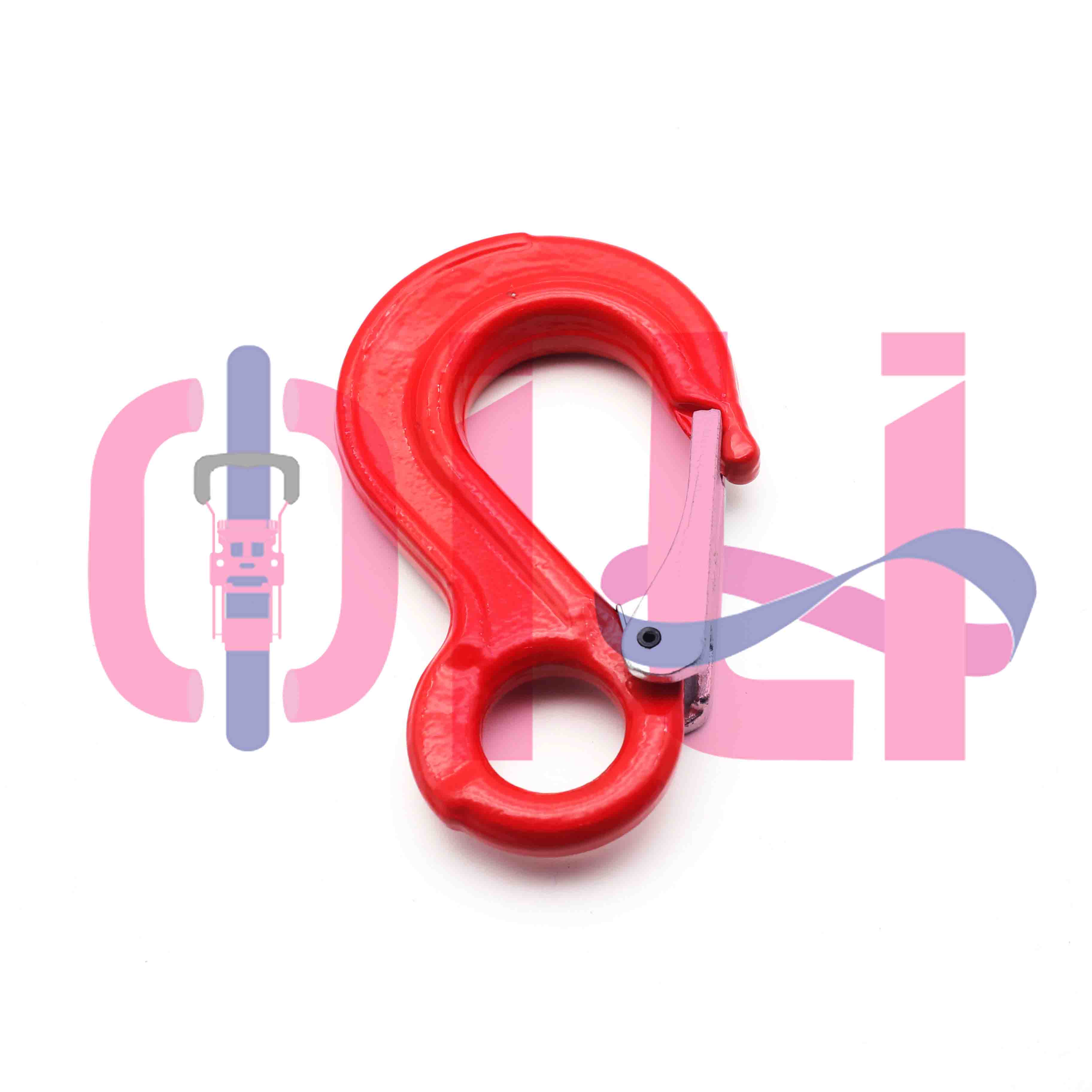G80 Selempang Rantai Pengangkat Clevis yang Dapat Disesuaikan